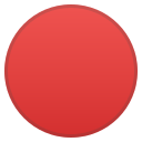 Android Pie; U+1F534; Emoji