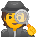 Android Pie; U+1F575 U+FE0F; Emoji