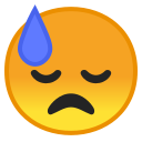 Android Pie; U+1F613; Emoji
