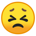Android Pie; U+1F623; Emoji
