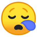 Android Pie; U+1F62A; Emoji