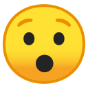 Android Pie; U+1F62F; Emoji