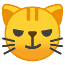 Android Pie; U+1F63C; Emoji