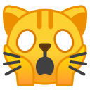 Android Pie; U+1F640; Emoji