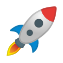 Android Pie; U+1F680; Emoji