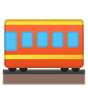 Android Pie; U+1F683; Emoji