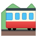 Android Pie; U+1F69E; Emoji
