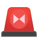 Android Pie; U+1F6A8; Emoji