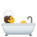 Android Pie; U+1F6C0; Emoji