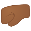 Android Pie; U+1F91B U+1F3FE; Emoji