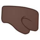 Android Pie; U+1F91C U+1F3FF; Emoji