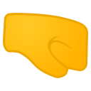 Android Pie; U+1F91C; Emoji