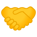Android Pie; U+1F91D; Emoji