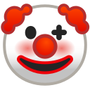 Android Pie; U+1F921; Emoji