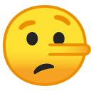 Android Pie; U+1F925; Emoji