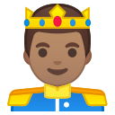 Android Pie; U+1F934 U+1F3FD; Emoji