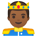 Android Pie; U+1F934 U+1F3FE; Emoji