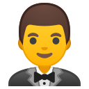 Android Pie; U+1F935; Emoji