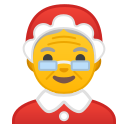 Android Pie; U+1F936; Mother Christmas Emoji