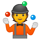Android Pie; U+1F939; Emoji