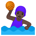 Android Pie; U+1F93D U+1F3FF U+200D U+2640 U+FE0F; Emoji