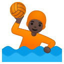 Android Pie; U+1F93D U+1F3FF; Emoji