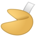 Android Pie; U+1F960; Biscoito Da Sorte Emoji