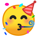 Android Pie; U+1F973; Emoji