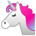 Android Pie; U+1F984; Emoji