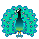Android Pie; U+1F99A; Emoji