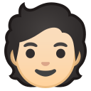Android Pie; U+1F9D1 U+1F3FB; Adulte: Peau 1 Emoji