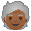 Android Pie; U+1F9D3 U+1F3FE; Adulto Mayor: Color De Piel 5 Emoji