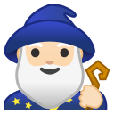 Android Pie; U+1F9D9 U+1F3FB U+200D U+2642 U+FE0F; Emoji