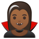 Android Pie; U+1F9DB U+1F3FE U+200D U+2640 U+FE0F; Emoji
