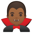 Android Pie; U+1F9DB U+1F3FE U+200D U+2642 U+FE0F; Vampir : Hauttyp 5 Emoji
