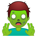 Android Pie; U+1F9DF U+200D U+2642 U+FE0F; Homem Zumbi Emoji