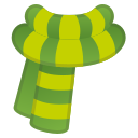 Android Pie; U+1F9E3; Écharpe Emoji