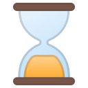 Android Pie; U+231B; Emoji