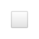 Android Pie; U+25FD; Emoji