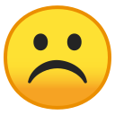 Android Pie; U+2639 U+FE0F; Emoji