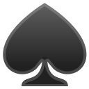 Android Pie; U+2660 U+FE0F; Emoji