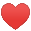 Android Pie; U+2665 U+FE0F; Emoji