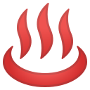 Android Pie; U+2668 U+FE0F; Emoji