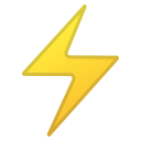 Android Pie; U+26A1; Emoji