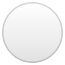 Android Pie; U+26AA; Emoji