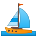 Android Pie; U+26F5; Emoji