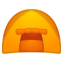 Android Pie; U+26FA; Emoji