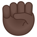 Android Pie; U+270A U+1F3FF; Emoji