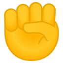 Android Pie; U+270A; Emoji