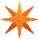 Android Pie; U+2734 U+FE0F; Emoji
